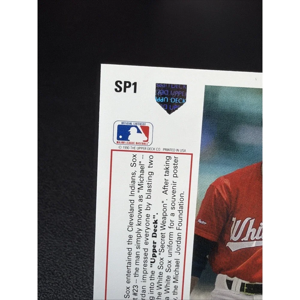 1991 Upper Deck Michael Jordan Inserts #SP1 White Sox U